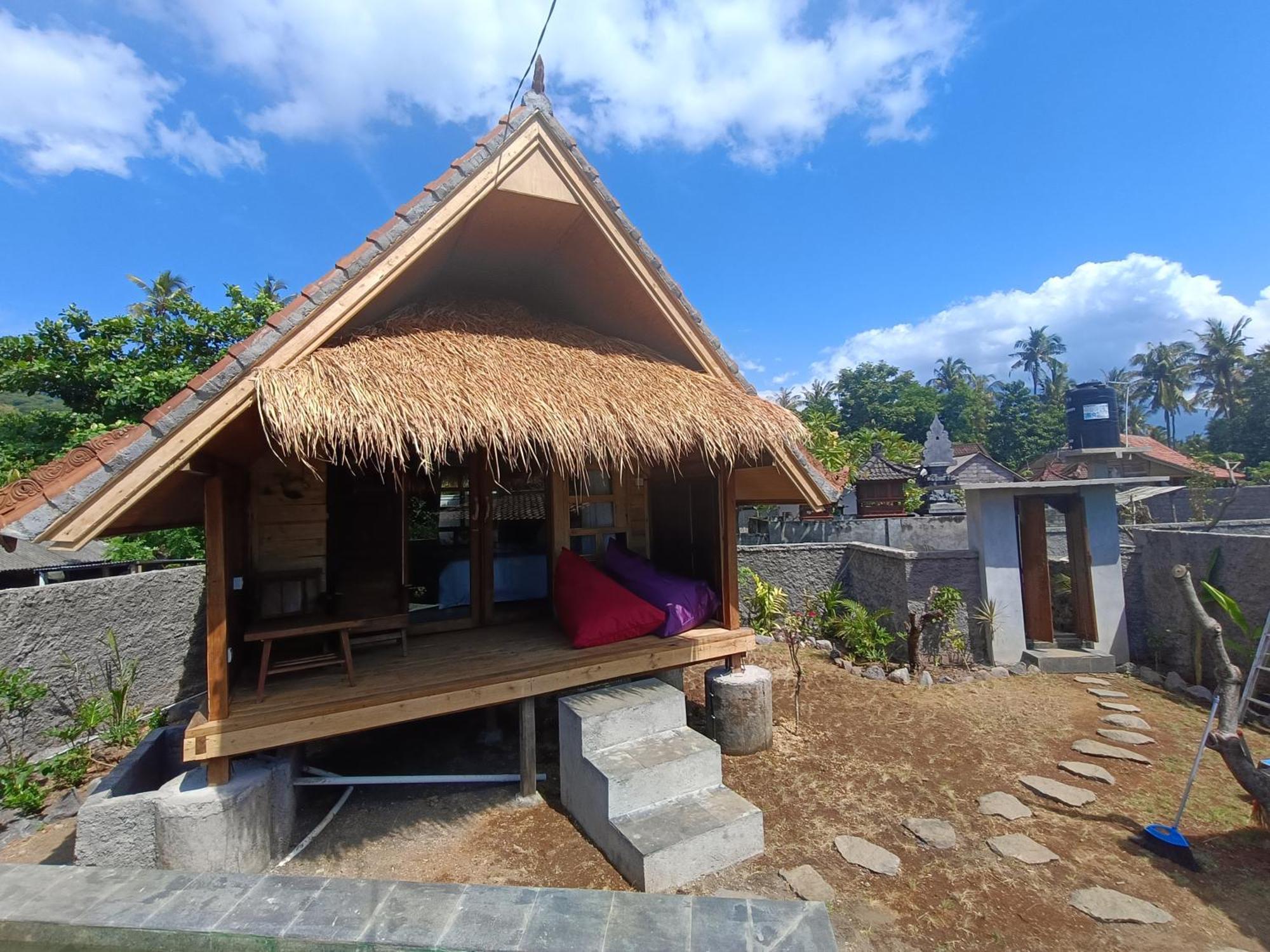Yogi Beach Cabin Amed Exteriör bild
